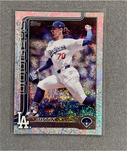 2025 Topps Series 1 #204 Justin Wrobleski — front