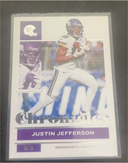 2021 Panini Chronicles #52 Justin Jefferson — front