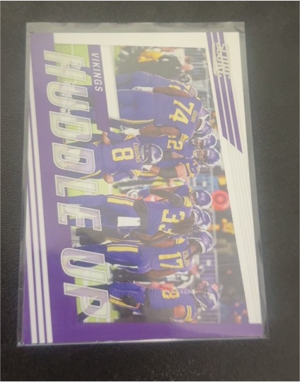 2022 Panini Score Football Huddle Up #HU-MIN Minnesota Vikings — front
