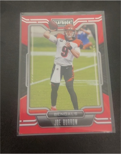 2021 Panini Playbook #13 Joe Burrow — front