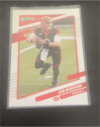 2021 Donruss #211 Joe Burrow — front