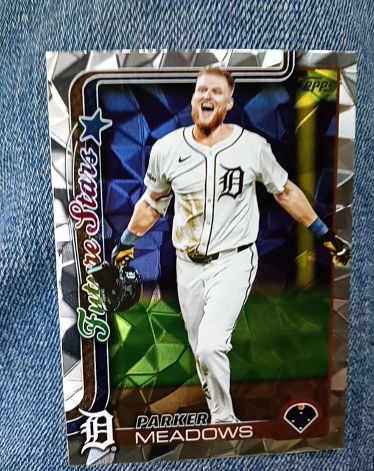 2025 Topps Series 2 #576 Parker Meadows — front
