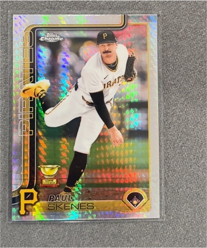 2025 Topps Chrome #300 Paul Skenes — front