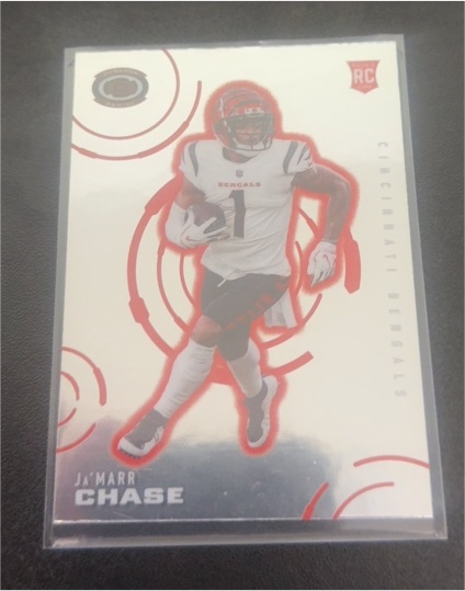 2021 Panini Chronicles Dynagon #D-9 Ja'Marr Chase — front