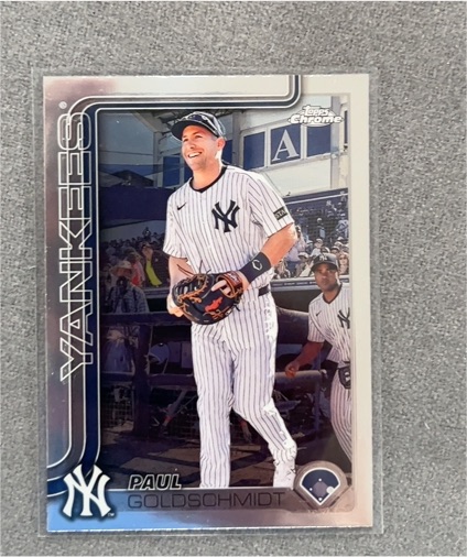 2025 Topps Chrome #168 Paul Goldschmidt — front