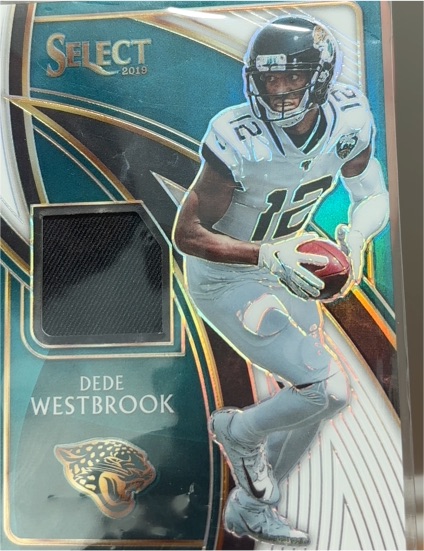 2019 Panini Select Select Swatches #SS-15 Dede Westbrook — front