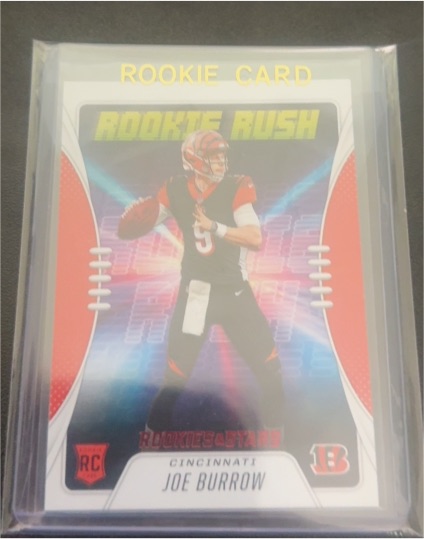 2020 Panini Rookies & Stars #RR-1 Joe Burrow Rookie Rush — front