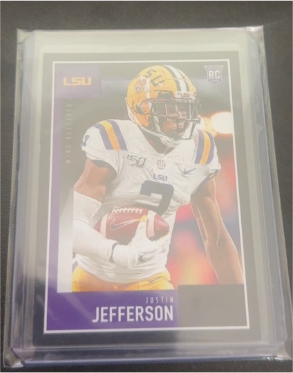 2020 Panini Score #430 Justin Jefferson — front