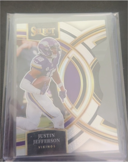 2023 Panini Select Premier Level #175 Justin Jefferson — front