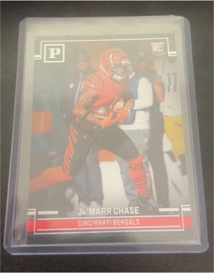 2021 Panini Chronicles #PA-24 Ja'Marr Chase — front
