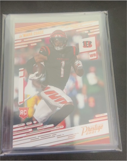 2021 Panini Chronicles Prestige #212 Ja'Marr Chase — front