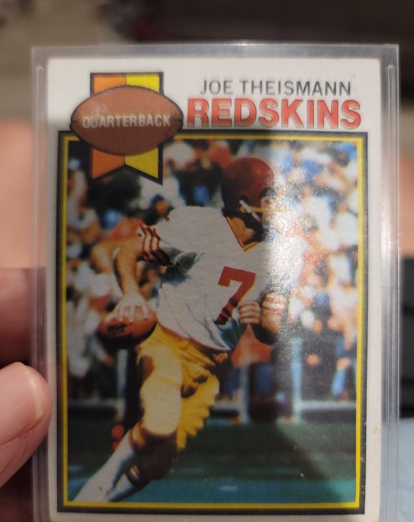 1979 Topps #155 Joe Theismann — front