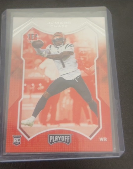 2021 Panini Playoff #205 Ja'Marr Chase — front
