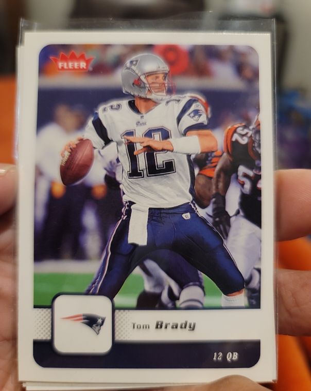 2006 Fleer #57 Tom Brady — front
