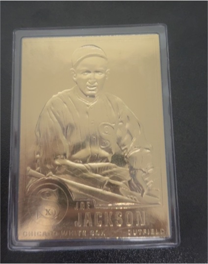 1996 Danbury Mint #57 Shoeless Joe Jackson — front