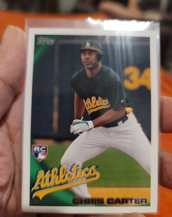 2010 Topps Update #US102 Chris Carter — front