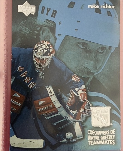 1998-99 Upper Deck McDonald's #T8 Mike Richter — front