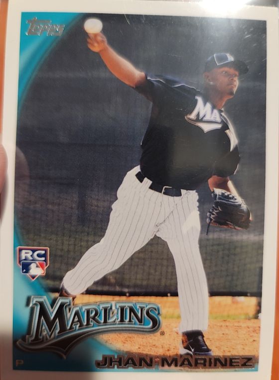 2010 Topps Update #US237 Jhan Marinez — front