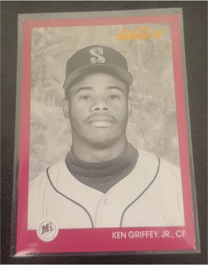 1991 Leaf Studio #112 Ken Griffey Jr. — front