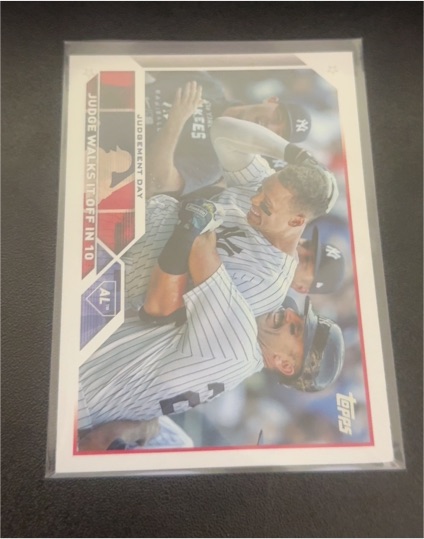 2023 Topps Series 1 #245 Aaron Judge — front