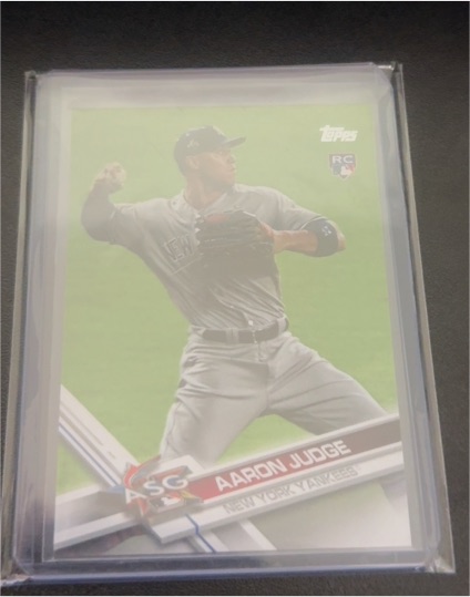 2017 Topps Update #US166 Aaron Judge — front