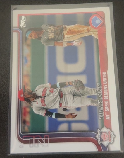 2025 Topps Series 2 #639 Think Fast! NL Speed Demons United Elly De La Cruz — front