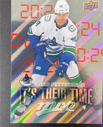 2024-25 Upper Deck MVP #IT-22 Elias Pettersson — front