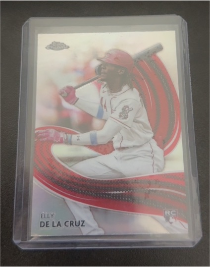 2024 Topps Chrome - Strokes #S-22 Elly De La Cruz — front