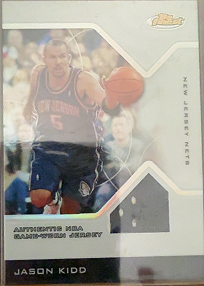 2004-05 Topps Finest #108 Jason Kidd — front