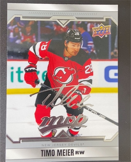 2024-25 Upper Deck MVP #207 Timo Meier — front