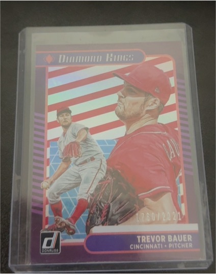 2021 Donruss Diamond Kings #23 Trevor Bauer — front