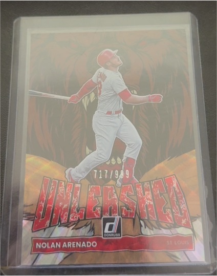 2022 Donruss #UL-11 Nolan Arenado Unleashed — front