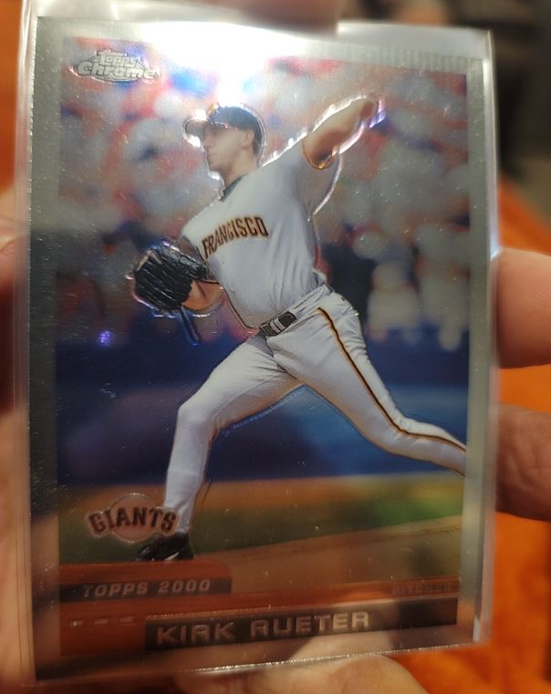 2000 Topps Chrome #325 Kirk Rueter — front