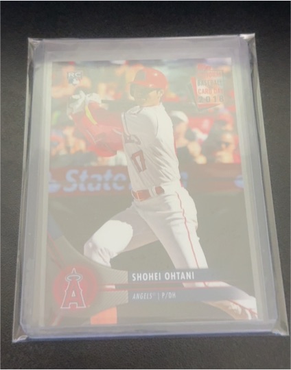 2018 Topps National Baseball Card Day #8 Shohei Ohtani — front
