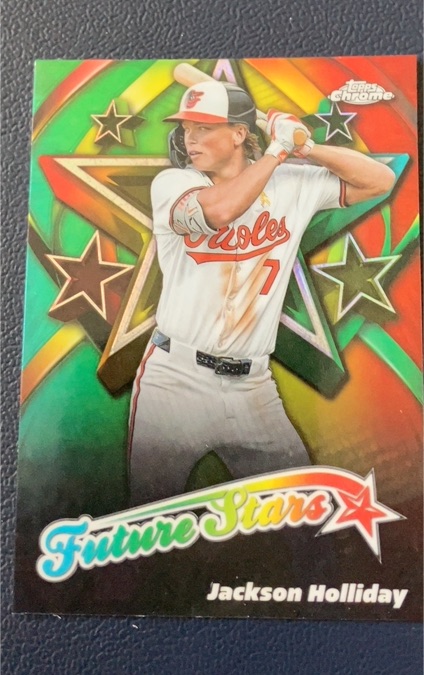 2025 Topps Chrome Future Stars #FS-1 Jackson Holliday — front