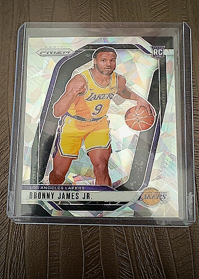 2024-25 Panini Prizm #243 Bronny James Jr. — front