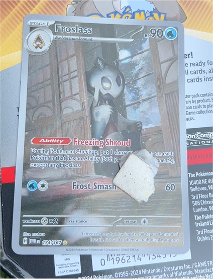 2024 Pokémon Scarlet & Violet Twilight Masquerade #174/167 Froslass — front
