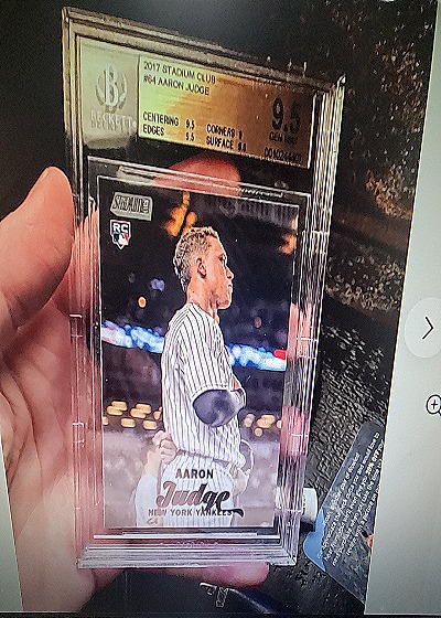 2017 Topps Stadium Club #64 Aaron Judge — front