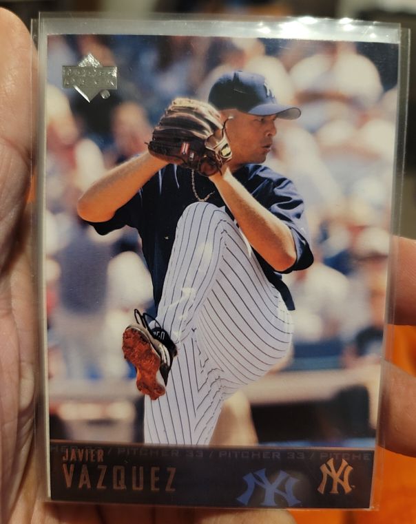 2004 Upper Deck #403 Javier Vazquez — front