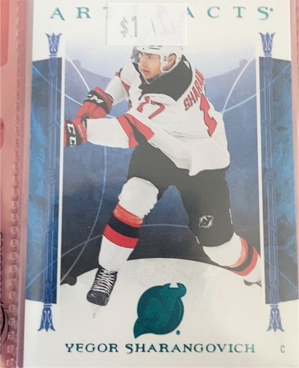 2022-23 Upper Deck Artifacts #70 Yegor Sharangovich — front