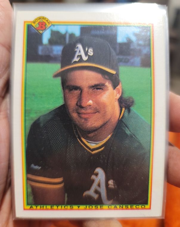 1990 Bowman #460 Jose Canseco — front