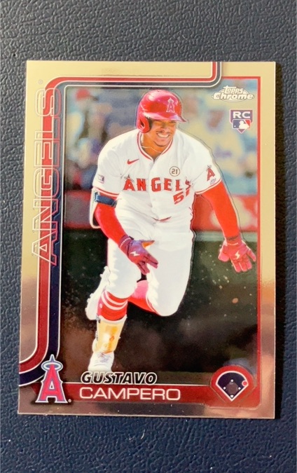 2025 Topps Chrome #63 Gustavo Campero — front