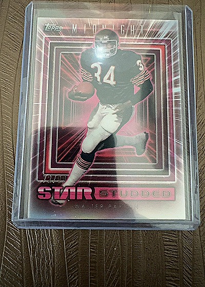 2024 Topps Midnight #SS-27 Walter Payton — front