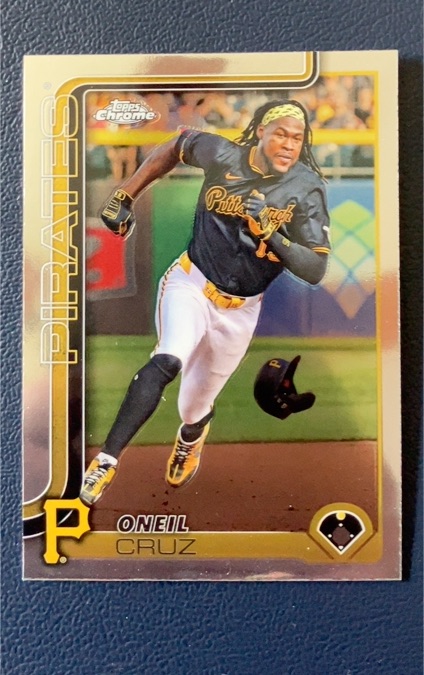 2025 Topps Chrome #284 Oneil Cruz — front