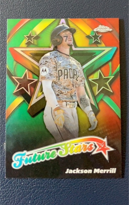 2025 Topps Chrome #FS-3 Jackson Merrill Future Stars — front