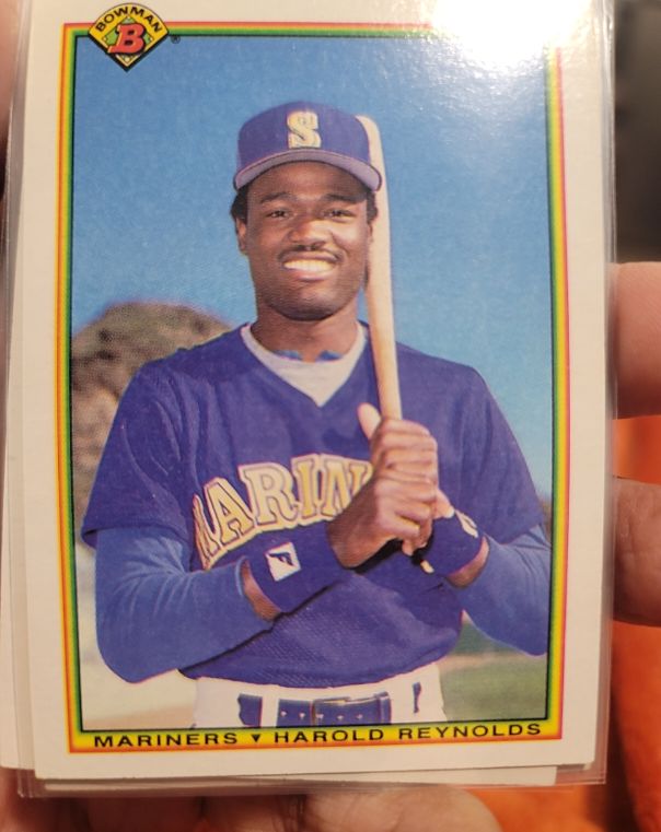 1990 Bowman #478 Harold Reynolds — front