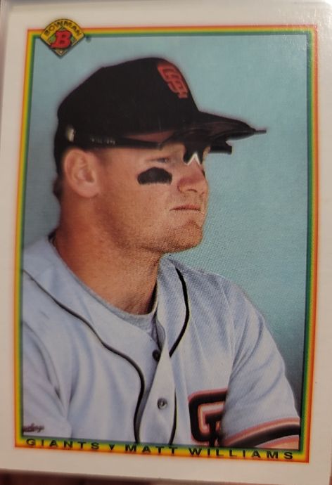 1990 Bowman #238 Matt Williams — front