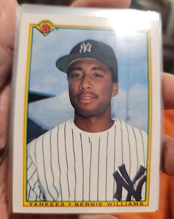 1990 Bowman #439 Bernie Williams — front