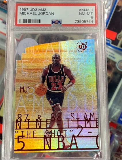 1997-98 Upper Deck UD3 MJ3 #MJ3-1 Michael Jordan — front