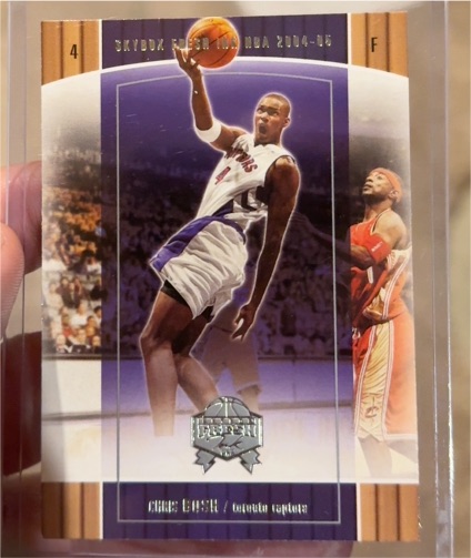 2004-05 SkyBox Fresh Ink #4 Chris Bosh — front